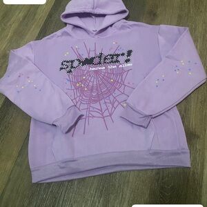 Purple Graphic Hoodie